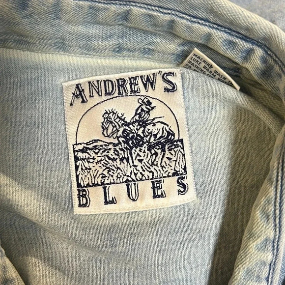 Andrew’s Blues Vest Size M - Picture 3 of 5